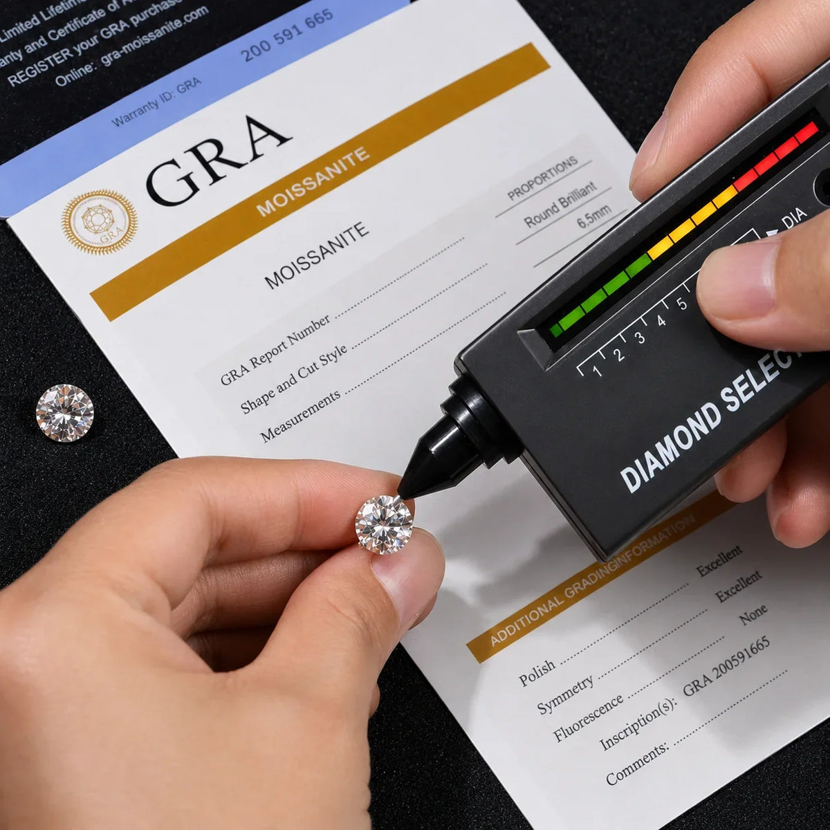 Moissanite VVS