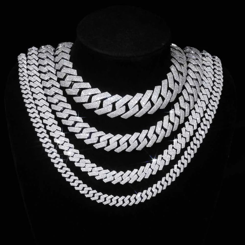 Cuban Chain Diamond Cubic Zirconia