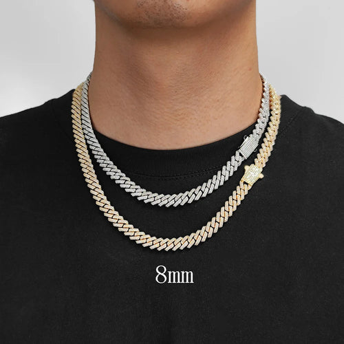 Cuban Chain Diamond Cubic Zirconia