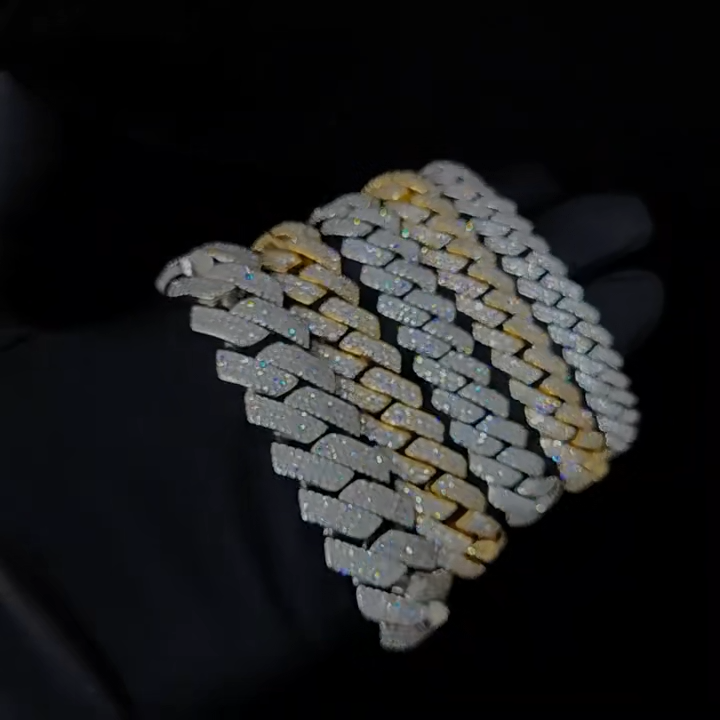 Cuban Chain Diamond Cubic Zirconia